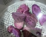 Foto langkah ke 1 dari resep Puding Ubi Ungu.