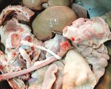 Hình bước làm 1 của món Cháo Lòng Heo Tộc