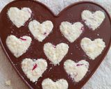 A picture of step 3 of Paneer Rose Hearts ❤️.