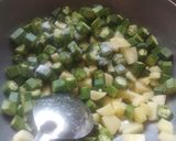 ભીંડા બટાકા નુ શાક રેસીપી સ્ટેપ1ફોટો