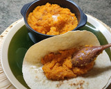 Foto del paso 6 de la receta: Piadinas con puré de camote (batatas)
