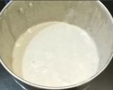 A picture of step 2 of Pearl millet crispy dosa.