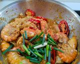 Foto langkah ke 3 dari resep Udang Masak Tomat.