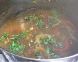 A picture of step 11 of Chicken veg manchow soup.