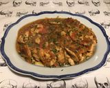 Une image de l'étape 13 de Poulet aux tomates et moutarde de Dijon.