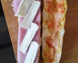 Foto del paso 5 de la receta: Bocadillo sorpresa de jamón y brie