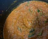 A picture of step 8 of Crab Curry.