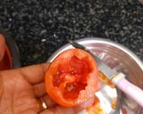 A picture of step 1 of Stuff tomato.