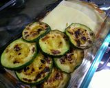 Foto del paso 7 de la receta: BERENJENAS Y Calabacín con Salmorejo y Queso Mozzarella