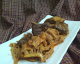 Foto langkah ke 7 dari resep Babat paru gongso khas semarang.