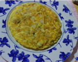 Foto del paso 5 de la receta: Tapa de tortilla de gambas al ajillo con camarones