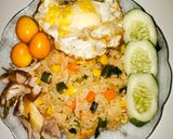 Foto langkah ke 4 dari resep Nasi Goreng Hongkong.