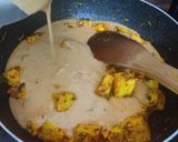 A picture of step 8 of Shahi paneer.