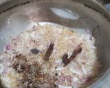 A picture of step 1 of Chicken Biryaani.