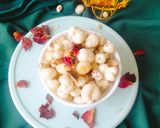 A picture of step 1 of Makhana Coconut Paag 😋A Sweet Delight for Janmashtami.