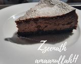 A picture of step 5 of Baked Chocolate Cheesecake.