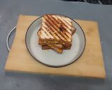 A picture of step 7 of Tandoori Mayo Grilled Sandwich.