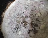 A picture of step 1 of Tarka rice🍚.