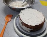 Foto del paso 10 de la receta: Torta de vainilla esponjosa 🍰 | Bizcochuelo | Bizcocho