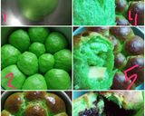 Foto langkah ke 6 dari resep Roti sobek (pandan).