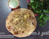 A picture of step 7 of Matar Aloo Parathas.