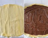 Pas rețetă Prăjitura floare cu Nutella 2 fotografie