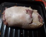 Foto del paso 1 de la receta: Pata muslo deshuesada rellena