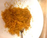 A picture of step 2 of Kunafeh.