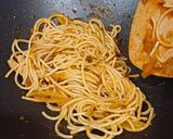 Foto langkah ke 4 dari resep Spaghetti Brulee Microwave Rumahan.