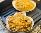 Foto del paso 8 de la receta: Vieiras con mejillones gratinadas en freidora de aire 🌶️ 🦪 🥂