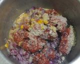 A picture of step 1 of Meat Doughnuts.