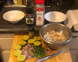 Foto del paso 1 de la receta: Ceviche de pescado con camarón