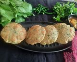 A picture of step 5 of Spinach puri.