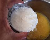 A picture of step 2 of Gujrati Special Fajeto (Mango kadhi).