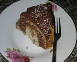 صورة لخطوة 8 من وصفة كيكة جوز الهند مع صوص الشوكولا🍰