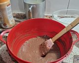 Foto del paso 4 de la receta: Bizcochuelo saludable de cacao y mantequilla de maní,coco sin harina