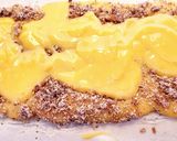 Foto del paso 5 de la receta Coca de chicharrones y crema en hojaldre