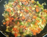 Foto del paso 4 de la receta: Arroz integral con verduras y setas