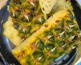 Foto del paso 1 de la receta: Zumo de Piña y Nectarina con Semillas de Chia