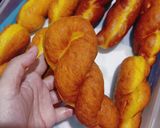 Foto langkah ke 5 dari resep Donat labu kepang montok 😆.