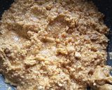 A picture of step 3 of Til peanut chikki.