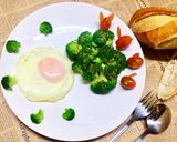 Hình bước làm 3 của món Bông Cải Xanh+Sốt Mè Đen