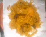 A picture of step 10 of Handi chicken biryani (claypot cooking).