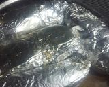 Foto del paso 5 de la receta: Pechugas rellenas con jamón, huevo y verduritas