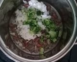 Foto langkah ke 5 dari resep MPASI : bubur ati brokoli + kacang merah (6bln).
