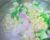 Foto langkah ke 3 dari resep 419. Sayur Bening Daun Kelor Jagung Manis Labu Siam.