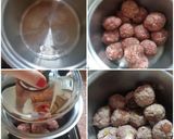 Foto del paso 1 de la receta: Arroz c/Champiñones y vegetales Más Salsa con Albóndigas