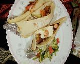 A picture of step 15 of Turkish Doner kabab pockets.