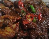 Foto langkah ke 6 dari resep Daging sapi mix hati ayam asem pedas.