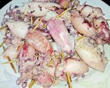 Foto langkah ke 3 dari resep Gulai Cumi Buncit.